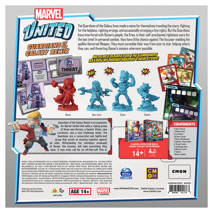 What's Inside Marvel United Guardians of the Galaxy Remix?