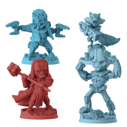 Marvel United Guardians Of The Galaxy Remix Miniatures