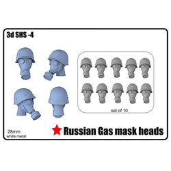 Russian Gas Mask Heads - Secrets of the Third Reich