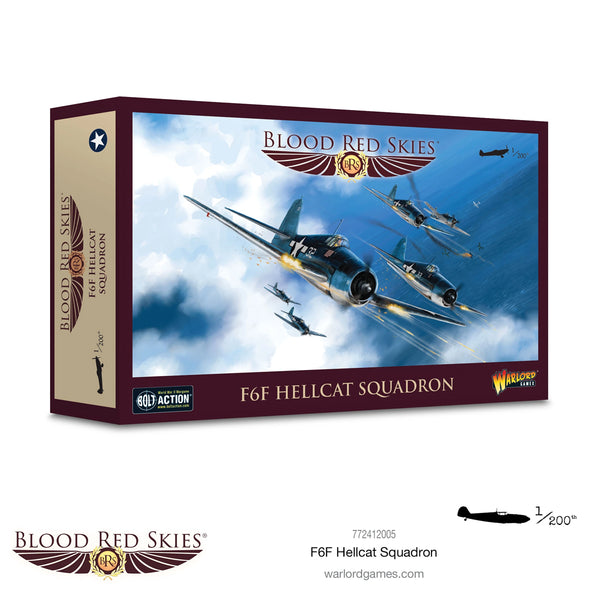 F6F Hellcat Squadron - Blood Red Skies