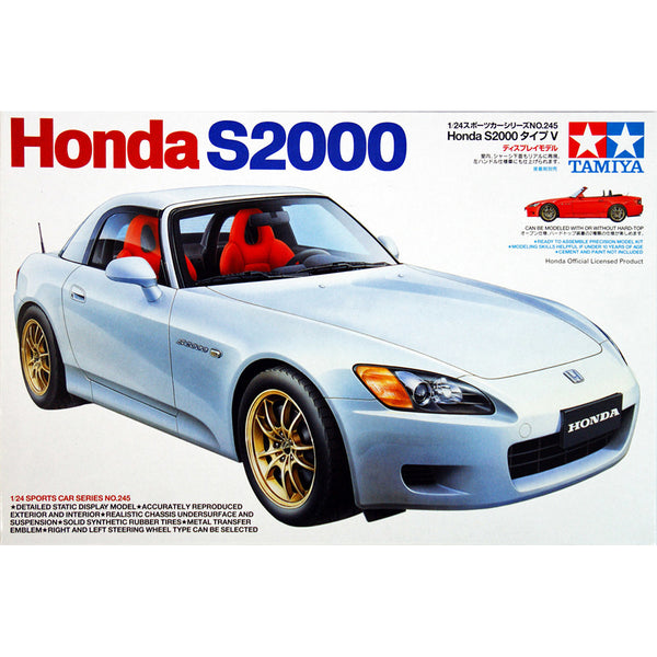 Honda S2000 - Tamiya 1/24 Scale Model Kit