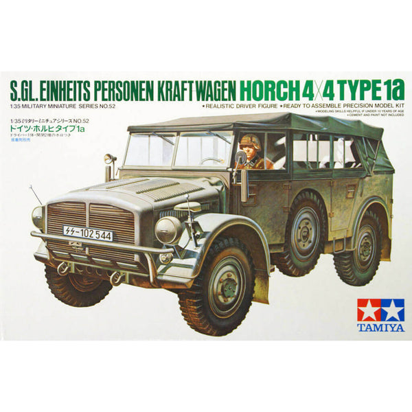 German Horch 4x4 Type 1A - Tamiya (1/35) Scale Models