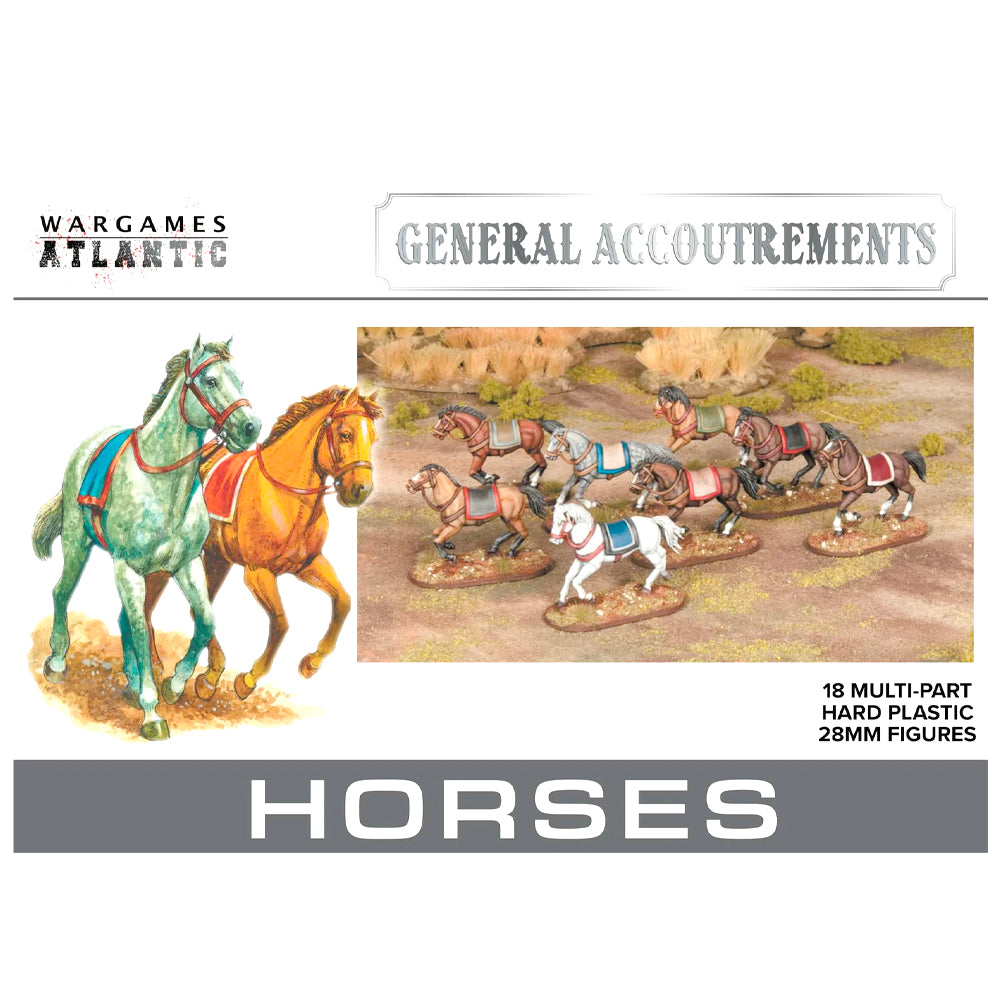 Horse Miniatures Set - General Accoutrements