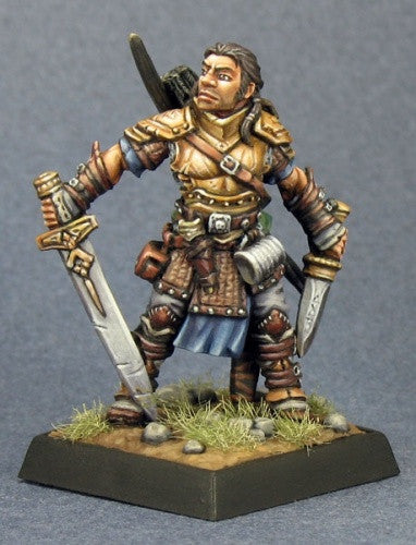 Pathfinder Miniatures - 60035 - Valeros Male Iconic Fighter v2: www.mightylancergames.co.uk