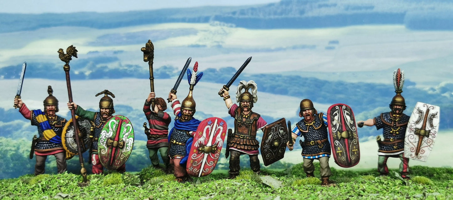 Gallic Armoured Warriors - Victrix - VXA036