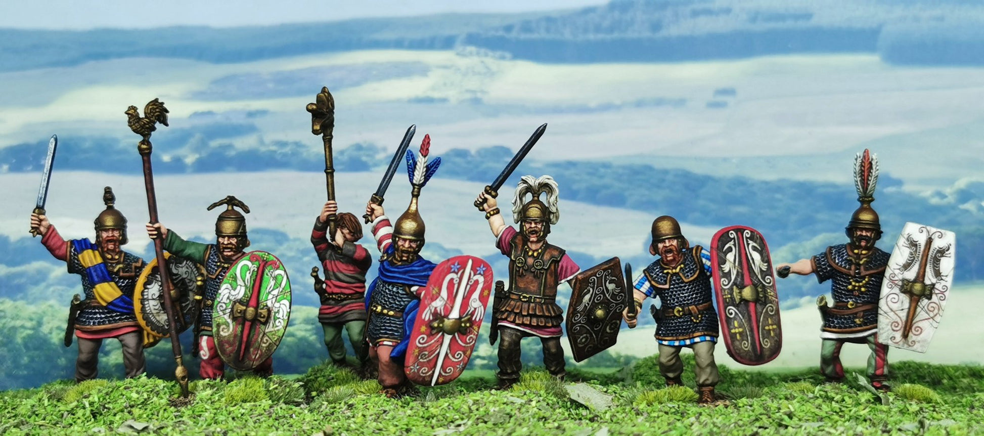 Gallic Armoured Warriors - Victrix - VXA036