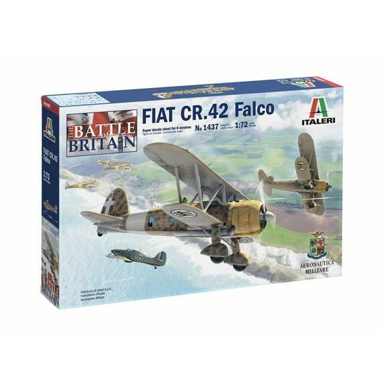 Fiat CR.42 Falco (Italeri 1/72) :www.mightylancergames.co.uk