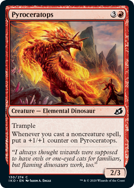 MTG Singles Ikoria | Pyroceratops 130
