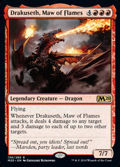 Drakuseth, Maw of Flames MTG Core 2020 - 136 Non-Foil