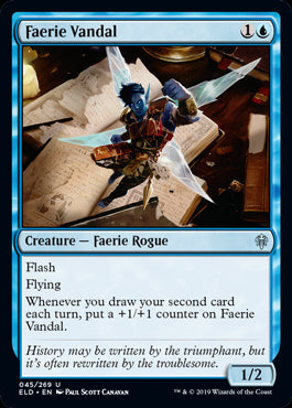 Faerie Vandal Throne of Eldraine - 045 Non-Foil