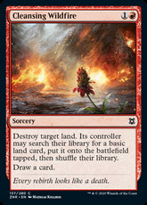Cleansing Wildfire MTG Zendikar ...