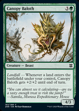 Canopy Baloth MTG Zendikar Rising #182