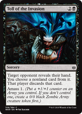 Toll of the Invasion MTG Singles