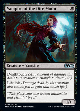 Vampire of the Dire Moon MTG Core 2020 - 120 Non-Foil