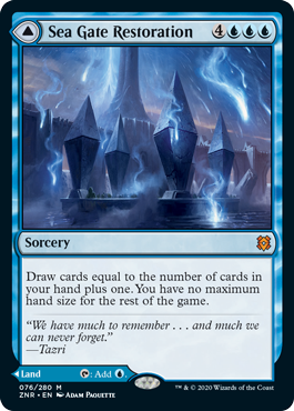 Sea Gate Restoration // Sea Gate, Reborn MTG Zendikar Rising #076