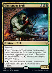 Gluttonous Troll Throne of Eldraine - 327 Non-Foil
