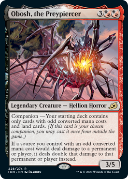 MTG Singles Ikoria | Obosh, the Preypiercer 228
