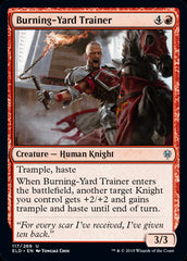 Burning-Yard Trainer Throne of Eldraine - 117 Non-Foil