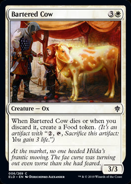 Bartered Cow Throne of Eldraine ...