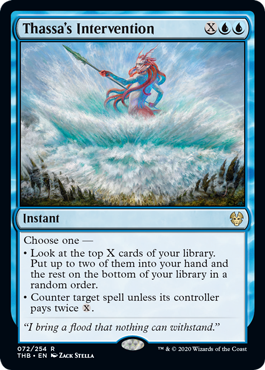 Thassa's Intervention Theros Beyond Death - 072 Non-Foil