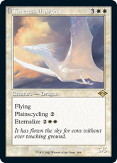 Timeless Dragon Retro Foil-Etched