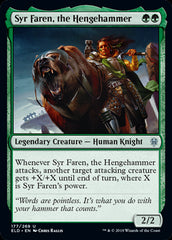 Syr Faren, the Hengehammer Throne of Eldraine - 177 Non-Foil