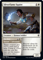 Silverflame Squire // On Alert T...
