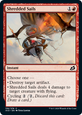 MTG Singles Ikoria | Shredded Sails 136