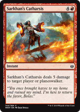 Sarkhan's Catharsis MTG Singles