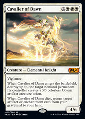 Cavalier of Dawn MTG Core 2020 - 010 Non-Foil