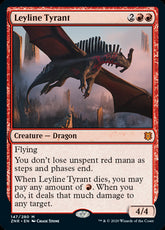 Leyline Tyrant MTG Zendikar Risi...