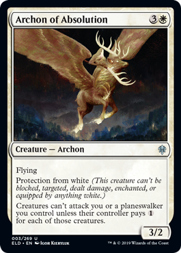 Archon of Absolution Throne of Eldraine - 003 Non-Foil
