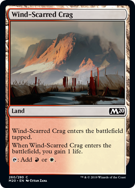 Wind-Scarred Crag MTG Core 2020 - 260 Non-Foil