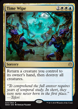 Time Wipe MTG Singles