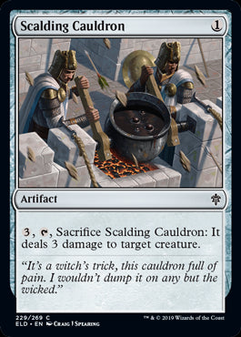 Scalding Cauldron Throne of Eldraine - 229 Non-Foil