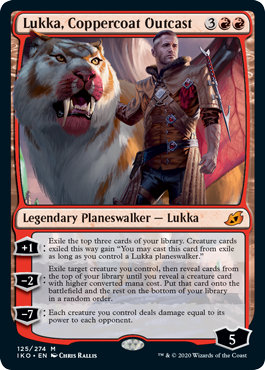 MTG Singles Ikoria | Lukka, Coppercoat Outcast 125