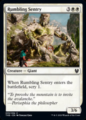 Rumbling Sentry Theros Beyond Death - 035 Non-Foil