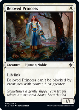 Beloved Princess Throne of Eldraine - 007 Non-Foil