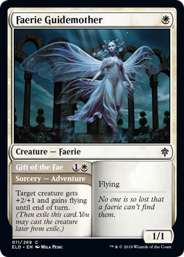 Faerie Guidemother // Gift of the Fae Throne of Eldraine - 011 Non-Foil