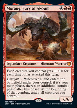Moraug, Fury of Akoum MTG Zendik...