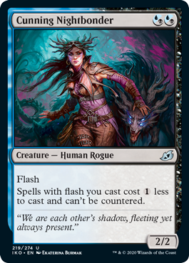 MTG Singles Ikoria | Cunning Nightbonder 219