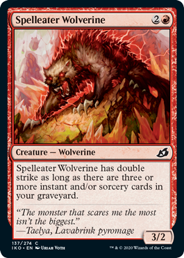 MTG Singles Ikoria | Spelleater Wolverine 137