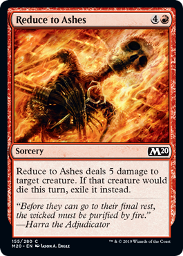 Reduce to Ashes MTG Core 2020 - 155 Non-Foil