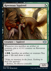 Ravenous Squirrel Foil