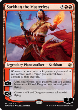 Sarkhan the Masterless MTG Singles