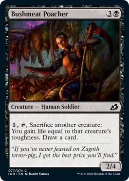 MTG Singles Ikoria | Bushmeat Poacher 077