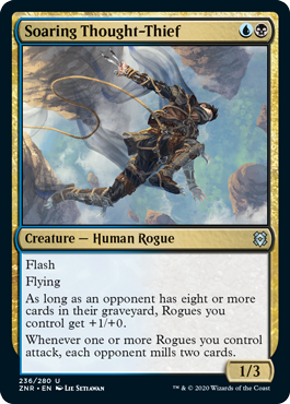 Soaring Thought-Thief MTG Zendikar Rising #236