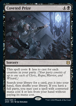 Coveted Prize MTG Zendikar Rising #095