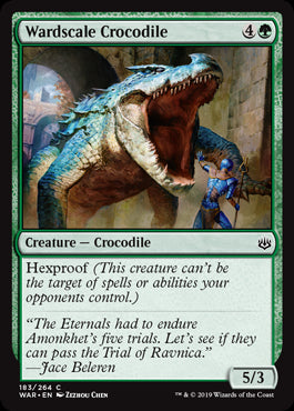 Wardscale Crocodile MTG Singles