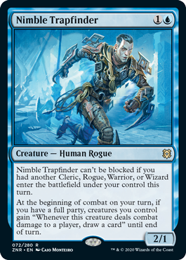 Nimble Trapfinder MTG Zendikar Rising #072